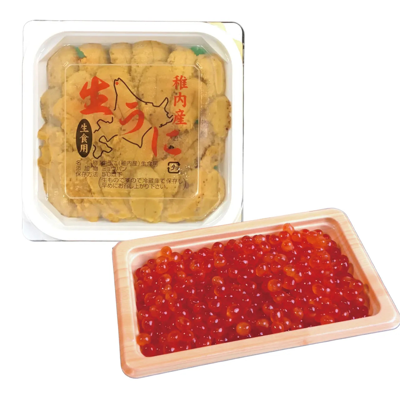 生うに&鮭いくらセット